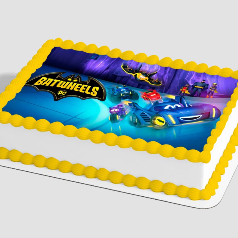 BATWHEELS Gotham City Edible Image® by PhotoCake® Frame