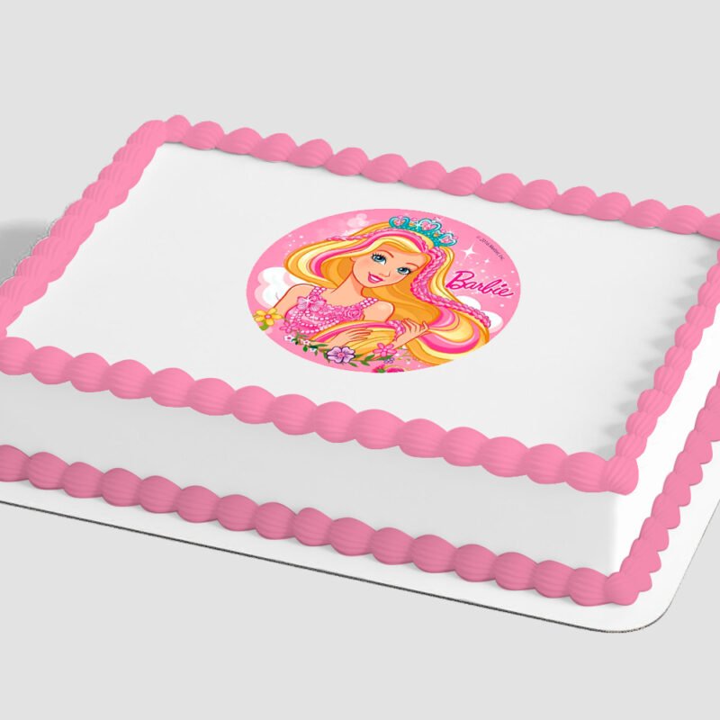 Barbie™ Forever Glam Edible Image® by PhotoCake®