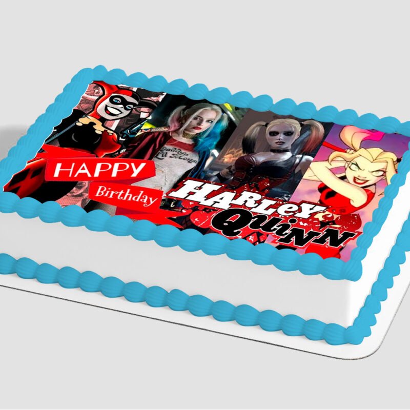 Batman™ Harley Quinn Edible Image® by PhotoCake®