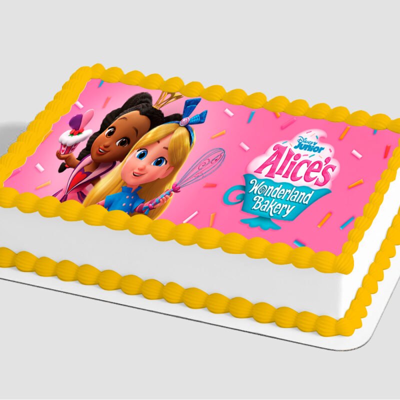 Disney Alice's Wonderland Bakery Cup of Tea Edible Image® by PhotoCake®
