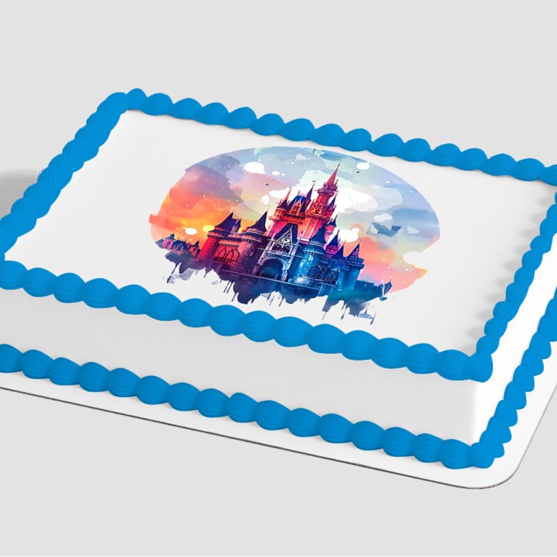 Disney Princess Castle Edible Image® by PhotoCake®