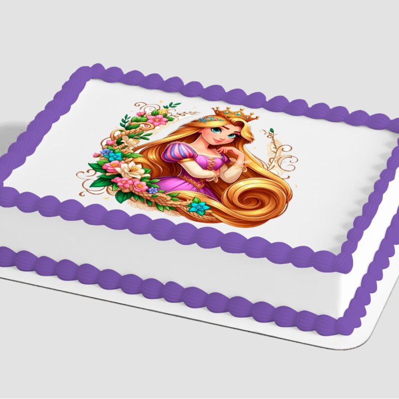 Disney Princess Rapunzel Best Day Ever Edible Image® by PhotoCake®