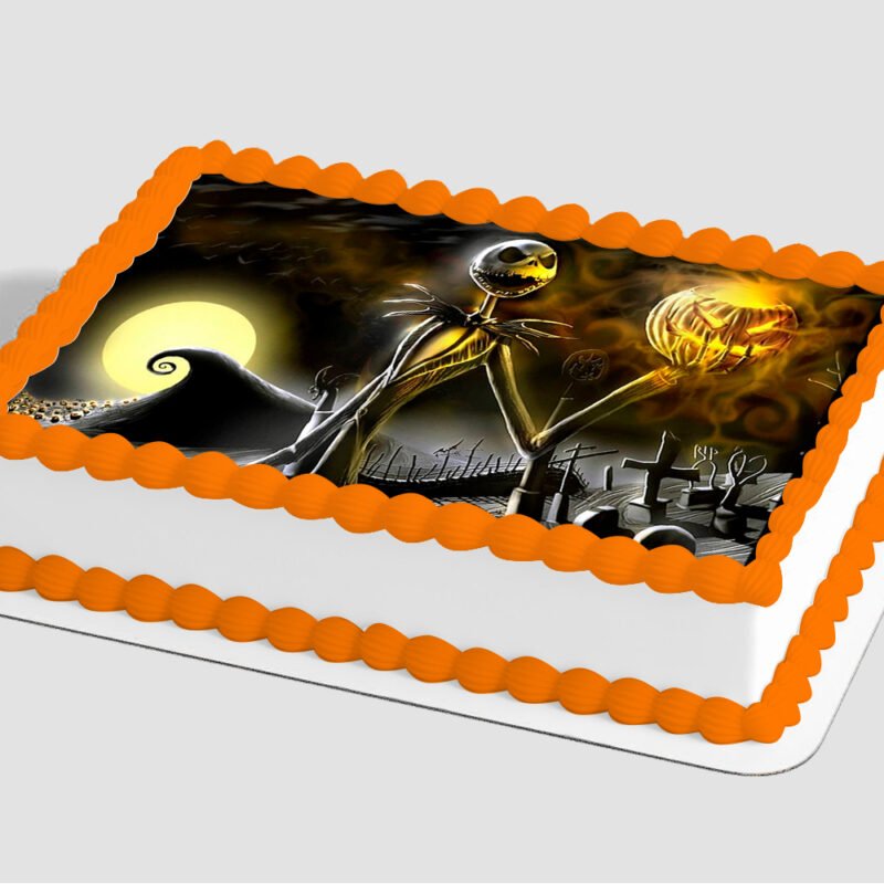 Disney Tim Burton's The Nightmare Before Christmas Nightmare King Edible Image® by PhotoCake®