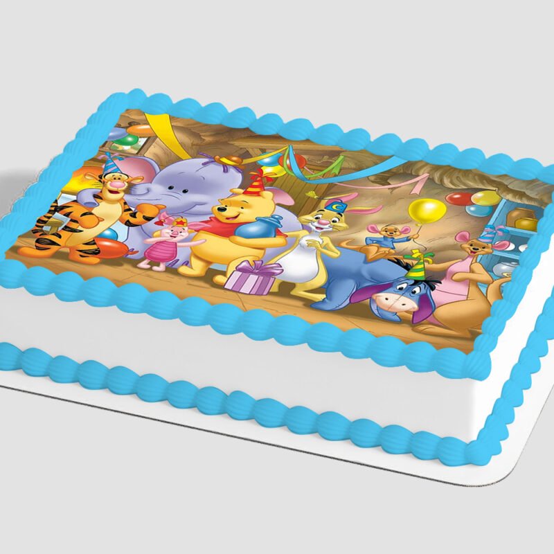 Disney Winnie the Pooh and Friends Edible Image® by PhotoCake®