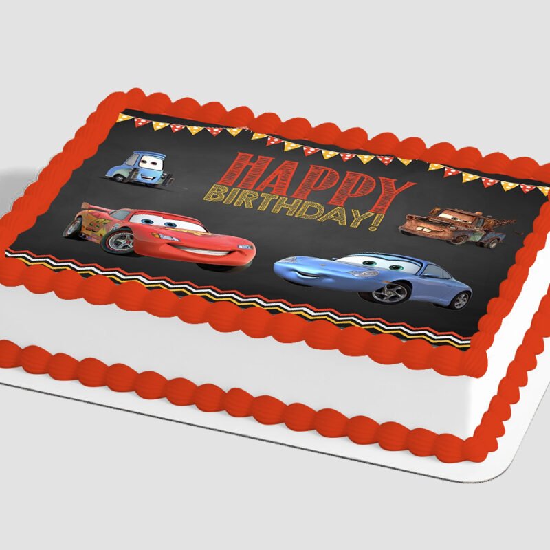Disney and Pixar's Cars 3 Race Ready Edible Image® by PhotoCake®
