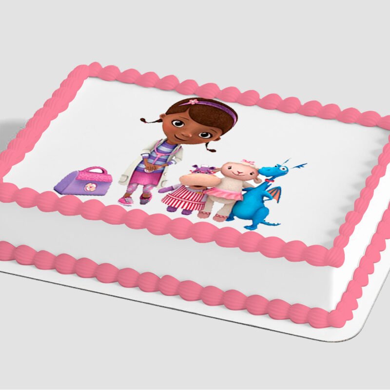 Disney's Doc McStuffins Doc and Friends Edible Image® by PhotoCake®
