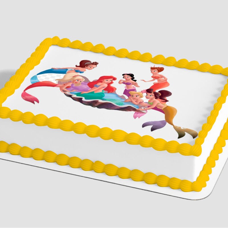 Disney's The Little Mermaid Sisters of the Sea Edible Image® by PhotoCake®