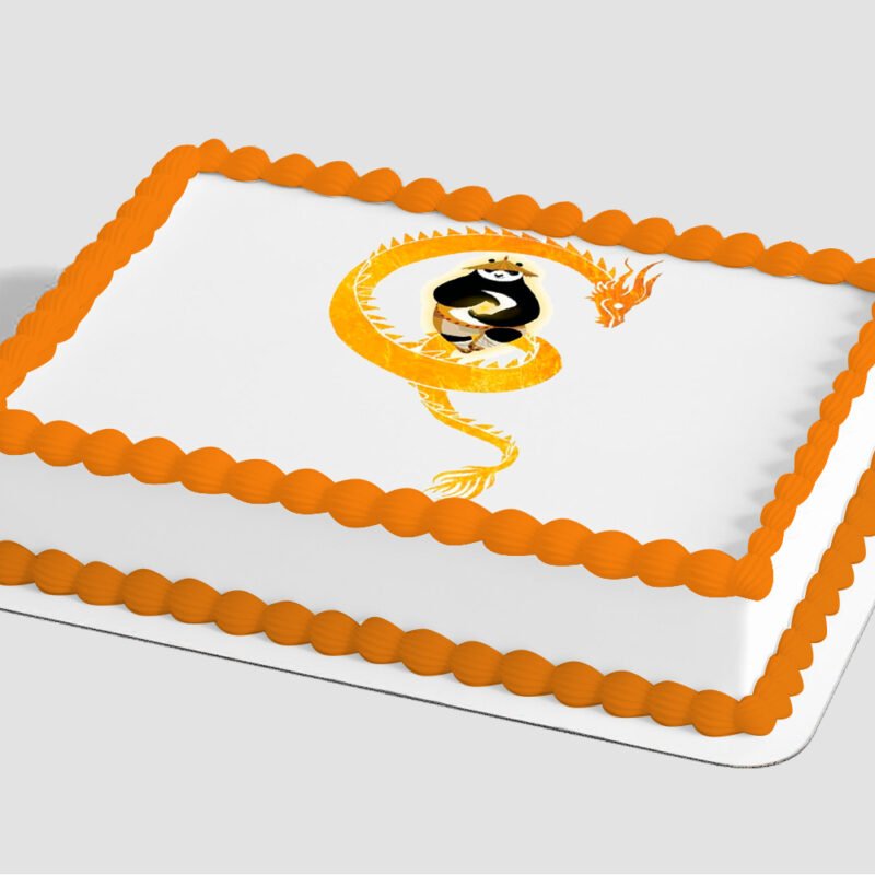 DreamWorks Kung Fu Panda Dragon Warrior Edible Image® by PhotoCake®