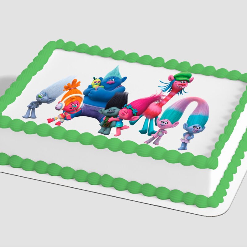 DreamWorks Trolls Free to Sparkle Edible Image® by PhotoCake®