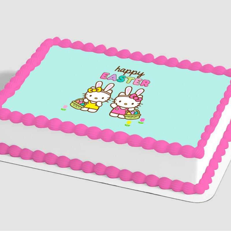 Hello Kitty® Happy Easter Edible Image® by PhotoCake®