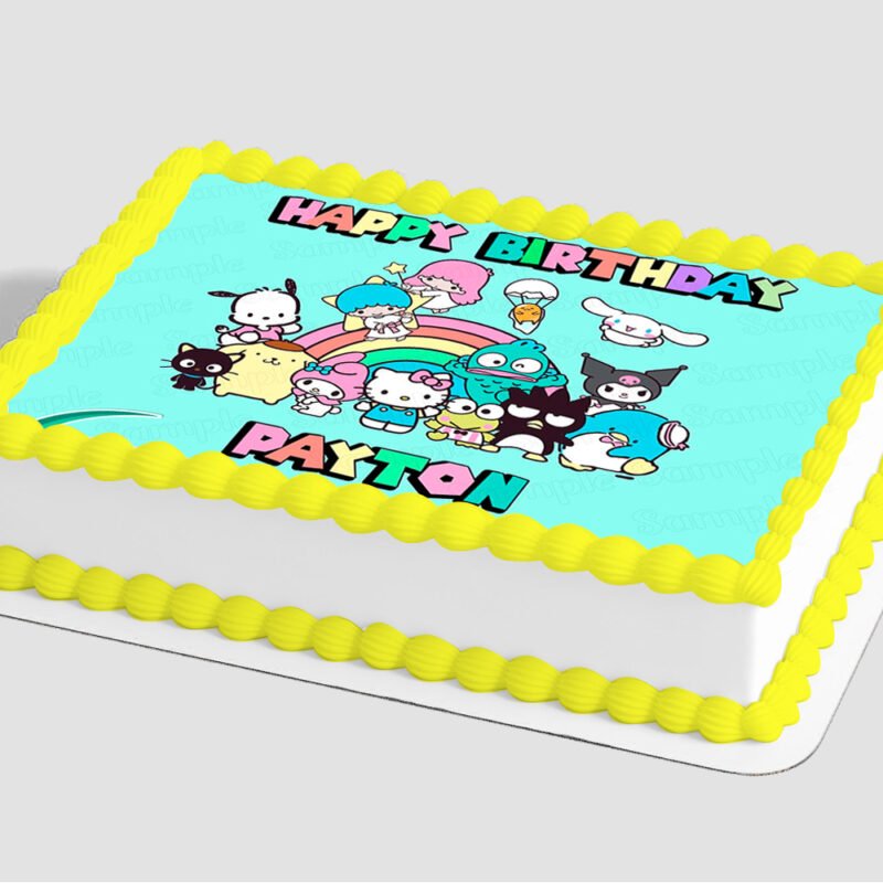 Hello Kitty® It's a Hello Kitty® Day! Edible Image® by PhotoCake®