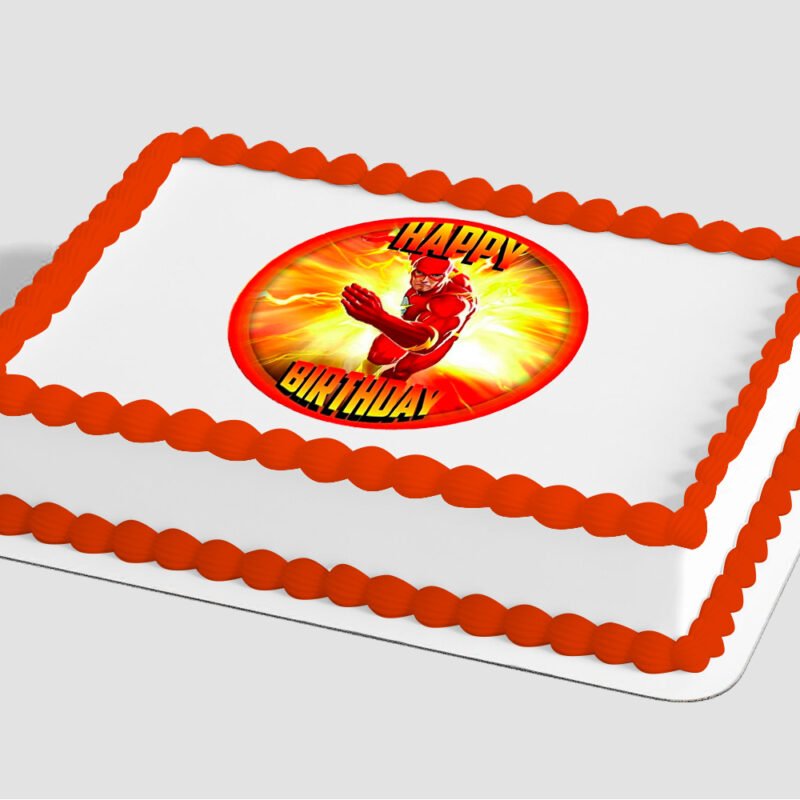 Justice League™ The Flash Edible Image® by PhotoCake®
