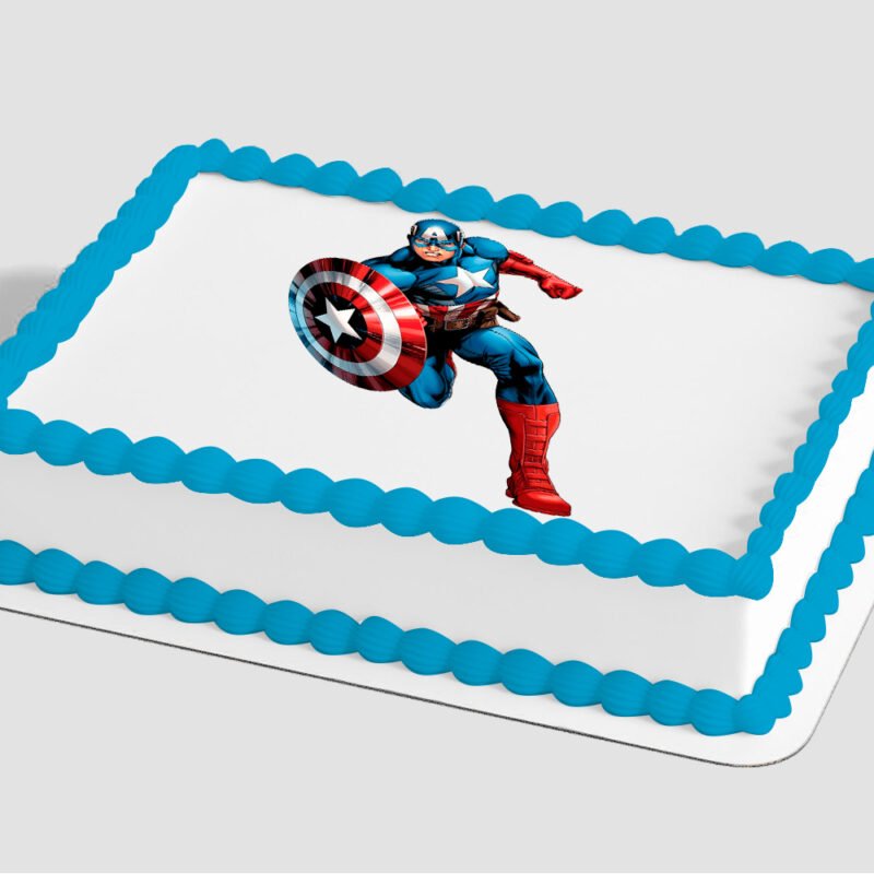 Marvel's Captain America Edible Image® by PhotoCake®
