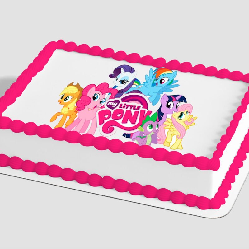 My Little Pony™ Pony Pals Edible Image® by PhotoCake® Frame