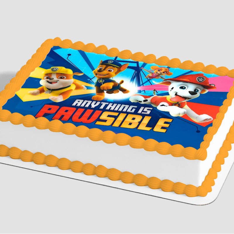 PAW Patrol Anything Is Pawsible Edible Image® by PhotoCake®
