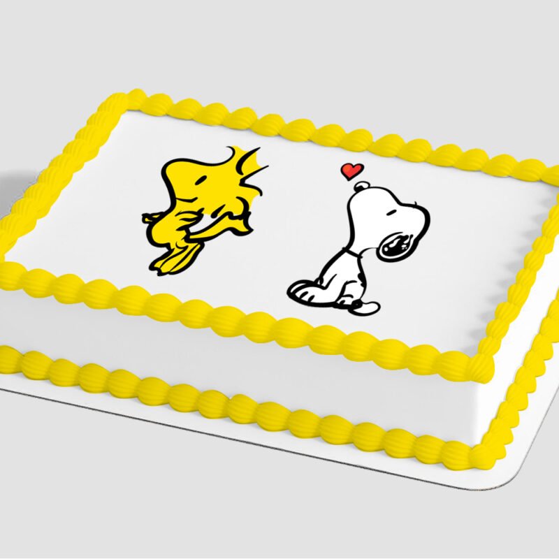 Peanuts® Snoopy® and Woodstock® Edible Image® by PhotoCake®