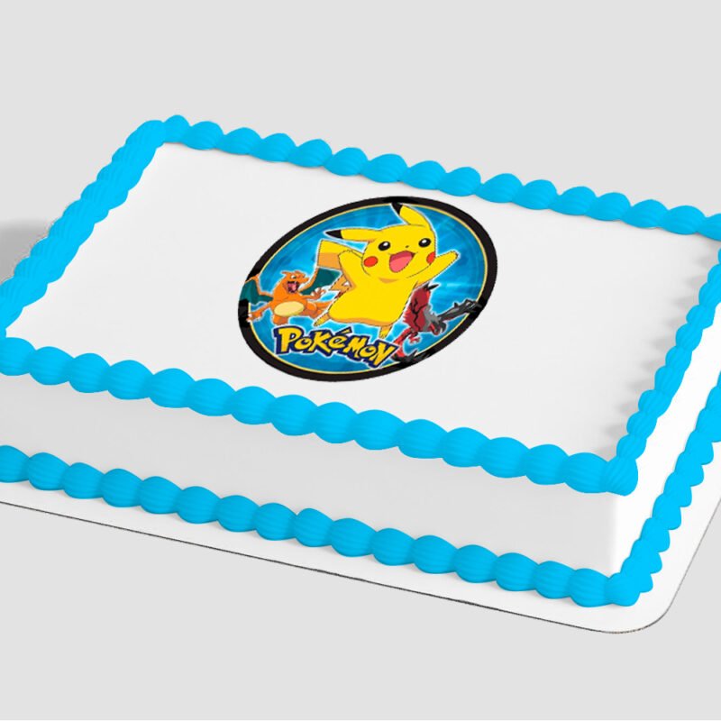 Pokémon Battle! Edible Image® by PhotoCake®