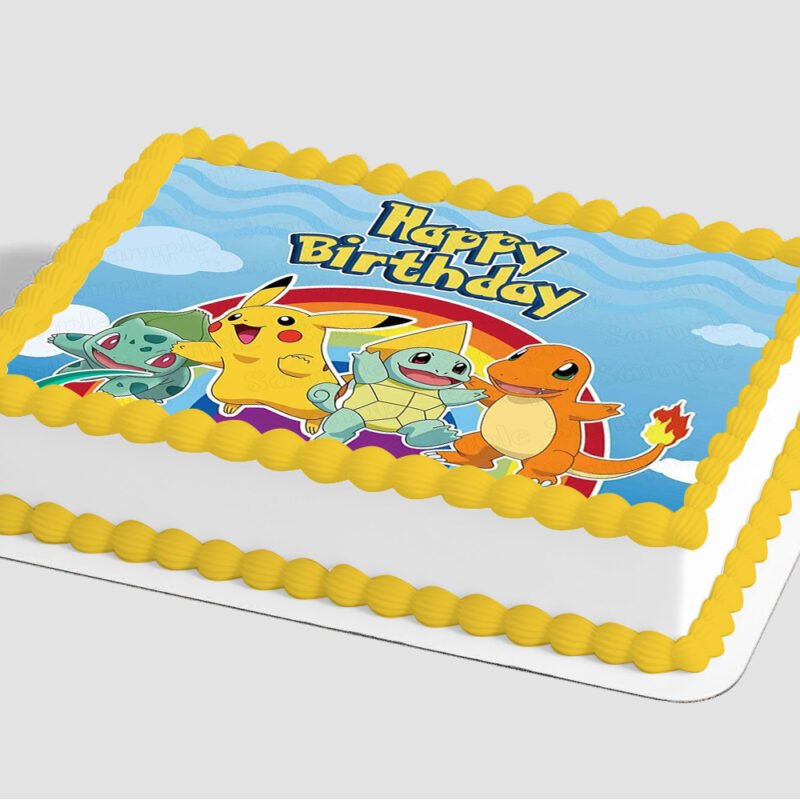 Pokémon Pikachu Edible Image® by PhotoCake®