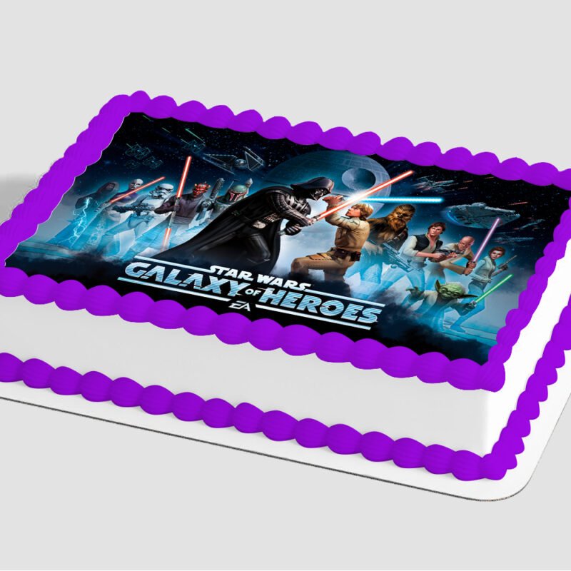 STAR WARS™ A Galaxy Far, Far Away Edible Image® by PhotoCake®