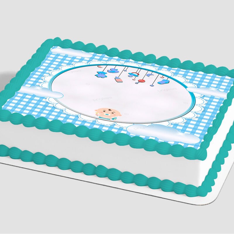Welcome Little One! Edible Image® by PhotoCake® Frame