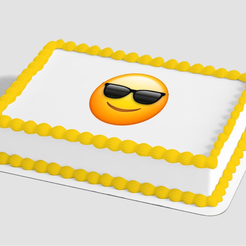 emoji™ Sunglasses Edible Image® by PhotoCake®