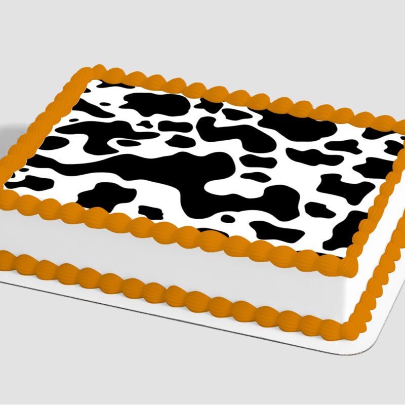 Baby Barnyard Black & White Edible Image® by PhotoCake®