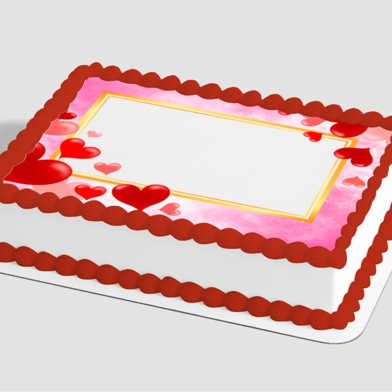 Love Languages Edible Image® by PhotoCake® Frame