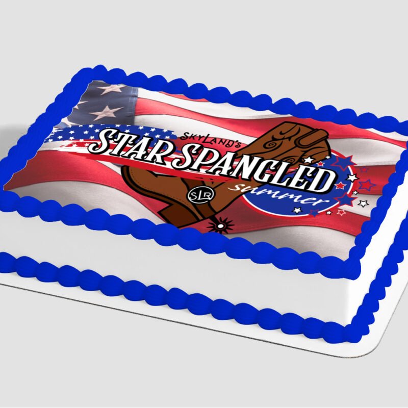 Star Spangled Summer Edible Image® by PhotoCake®